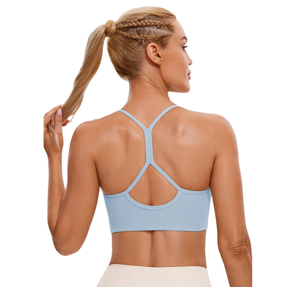 Thin Strap Bra Y-Racerback Bra