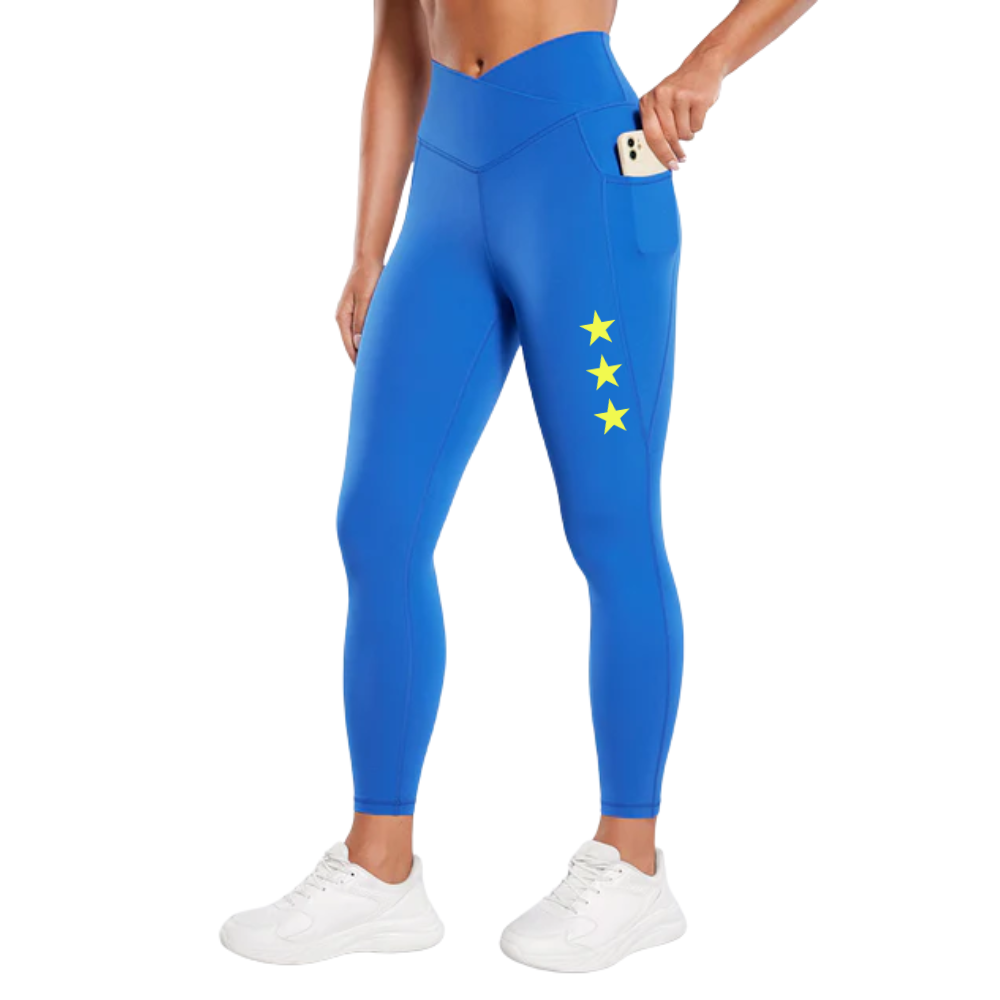 ELECTRIC FEST V-Waist Pocket Leggings 25"