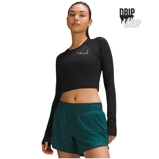 REV’D X Lululemon Swiftly Tech Cropped Long Sleeve 2.0