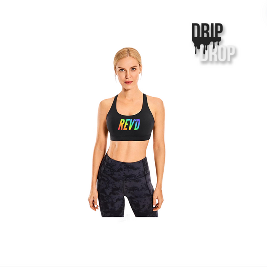 Women's Crossback Pride bra